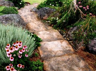 sandstone artificial rock stairs